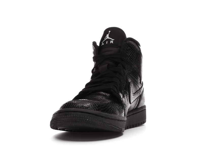 Jordan 1 Mid Black Snakeskin (Women's)