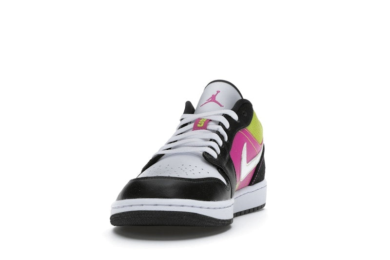 Jordan 1 Low Black Active Fuchsia Cyber