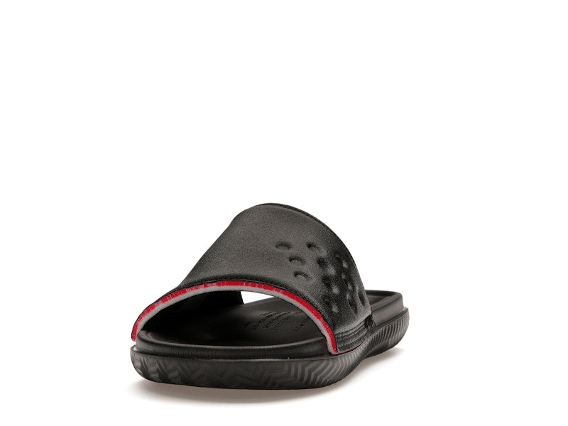 Jordan Play Slide Black University Red