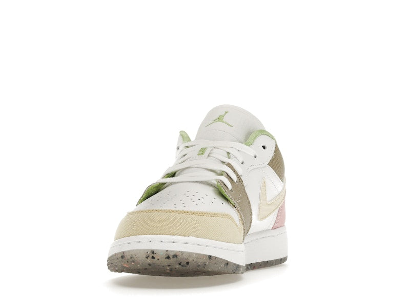 Jordan 1 Low Pastel Grind Vivid Green (GS)