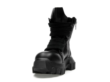 Rick Owens Lido Jumbo Laced Bozo Tractor Black