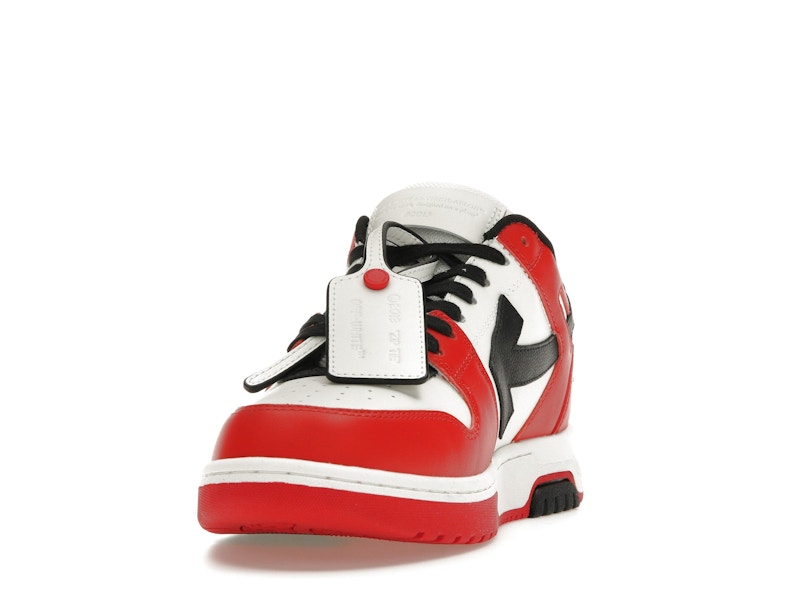 OFF-WHITE Out Of Office OOO Low Tops Red Black (2024)