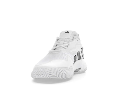 adidas Courtjam Control Cloud White Core Black Matte Silver