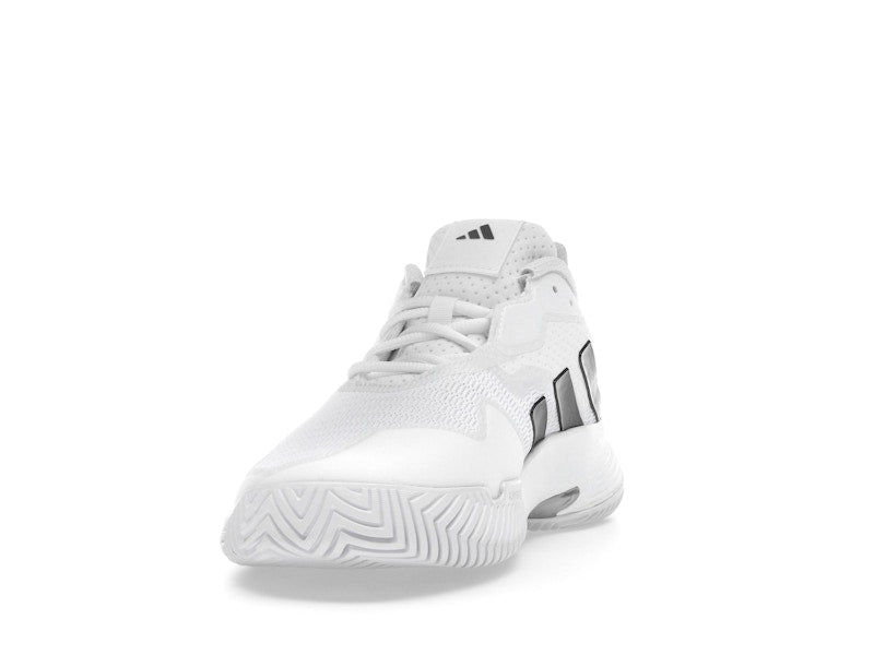 adidas Courtjam Control Cloud White Core Black Matte Silver