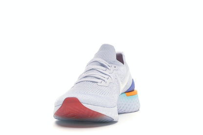 Nike Epic React Flyknit 2 White Hyper Jade Ember Glow (Women's)