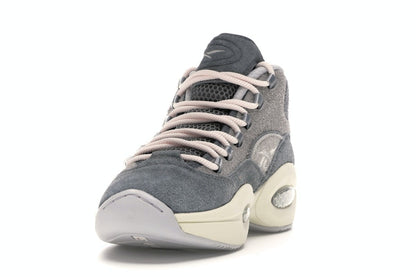 Reebok Question Mid Grey Suede