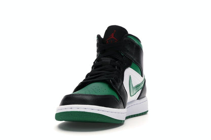 Jordan 1 Mid Green Toe
