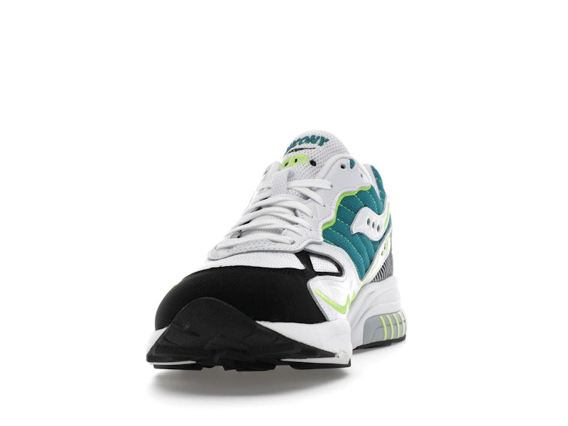Saucony 3D Grid Hurricane White Green Lime