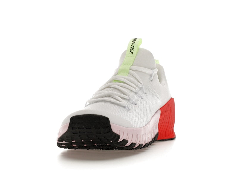 Nike Free Metcon 6 White Barely Volt Bright Crimson Pink Foam (Women's)