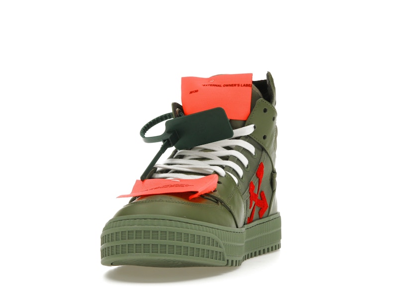 OFF-WHITE Off Court 3.0 Military Green Fuschia