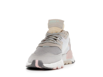 adidas Nite Jogger White Mint Pink (Women's)