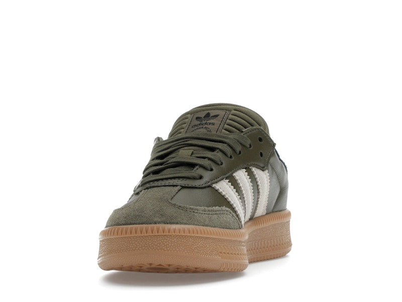 adidas Samba XLG Olive Strata Wonder Beige Gold Metallic