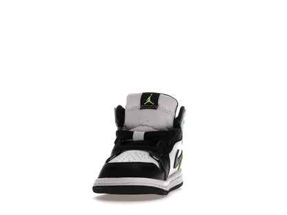 Jordan 1 Mid Pastel Black Toe (TD)
