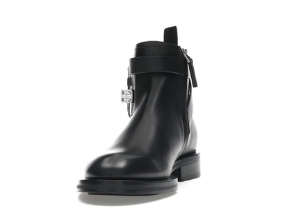 Givenchy Lock Ankle Boots Black