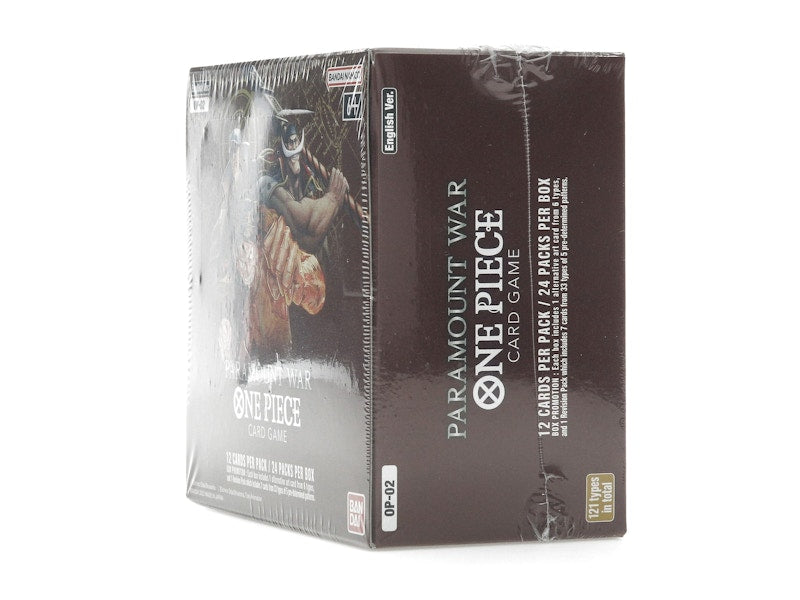 Bandai One Piece Card Game Paramount War Booster Box (OP-02) (English)