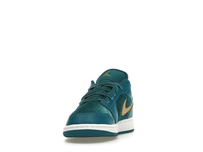 Jordan 1 Low SE Geode Teal Metallic Gold (GS)
