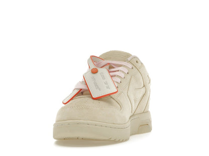 Off-White Out Of Office Suede Beige Pink