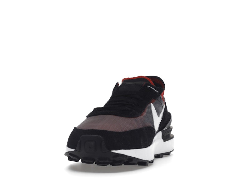 Nike Waffle One SE Black Sport Red