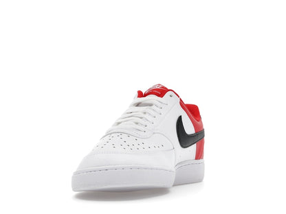 Nike Court Vision Low White Black University Red