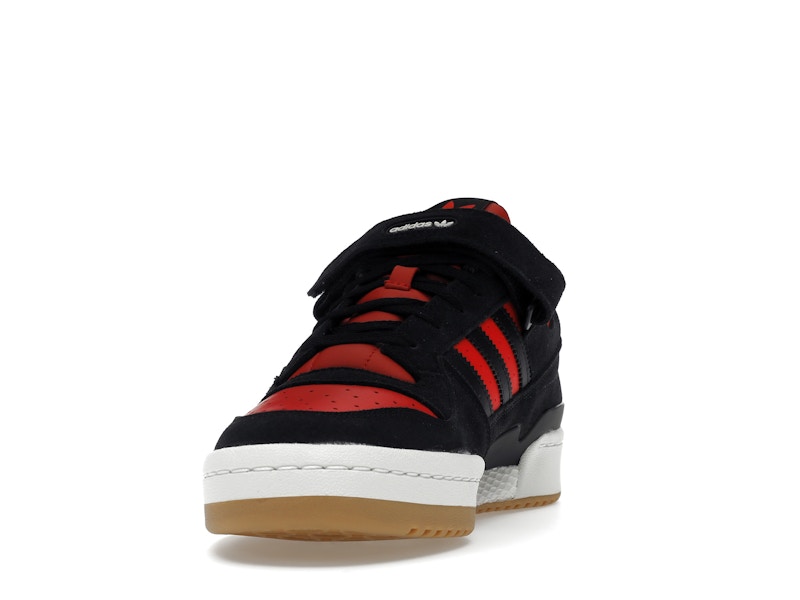 adidas Forum Low Core Black Core Black Vivid Red