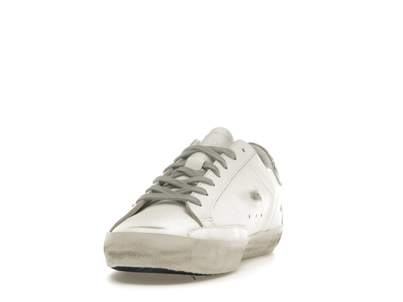 Golden Goose Super-Star White Silver