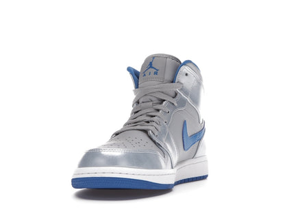 Jordan 1 Mid Wolf Grey Sport Blue