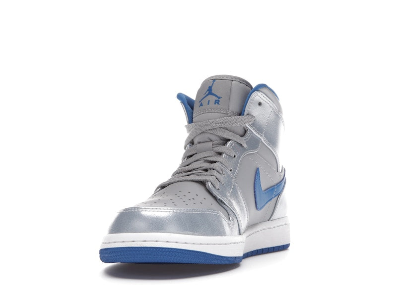 Jordan 1 Mid Wolf Grey Sport Blue