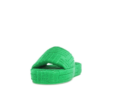 Bottega Veneta Resort Sponge Slide Grass (Womens)