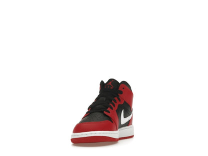 Jordan 1 Mid Gym Red Black White (GS)