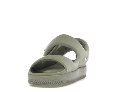 Nike Calm Sandal Light Army Metallic Silver (Women's)