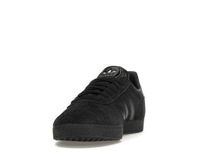 adidas Gazelle All Black Silver Metallic