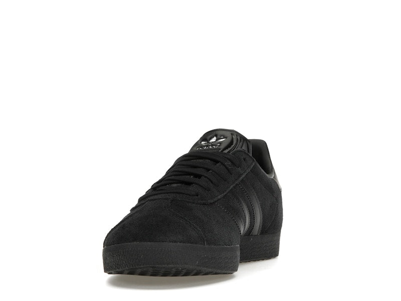 adidas Gazelle All Black Silver Metallic