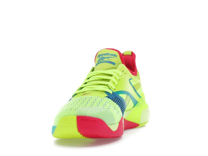 Reebok Nano Court Digital Lime Aqua Bold Pink