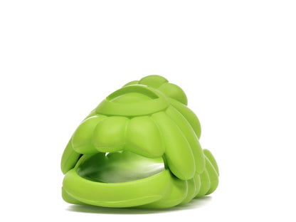 Takashi Murakami Ohana Full-Bloom Slide Lime Zest