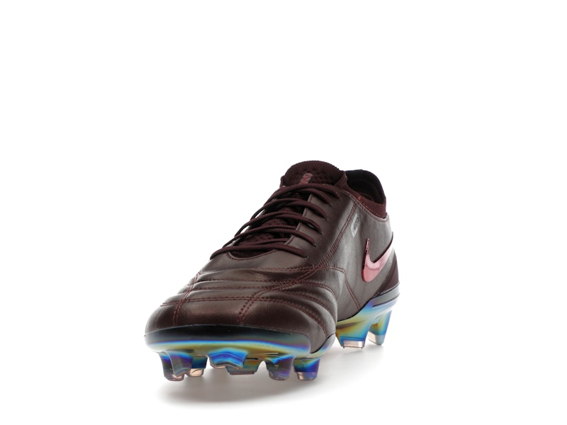 Nike Tiempo Legend 10 Elite Luxe FG Montebelluna Leather Port Wine