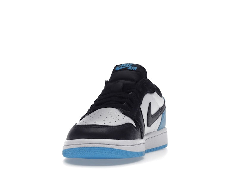 Jordan 1 Retro Low OG Black Dark Powder Blue (Women's)