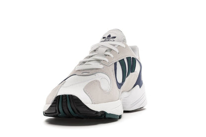 adidas Yung-1 White Noble Green Dark Blue