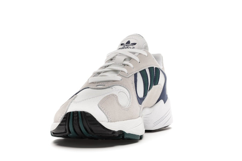 adidas Yung-1 White Noble Green Dark Blue