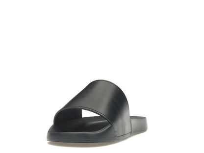 Burberry Embossed Logo Slides Dark Blue