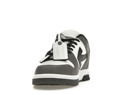 OFF-WHITE Out Of Office OOO Low Tops Dark Gray Black