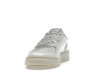 Autry Medalist Leather Low White