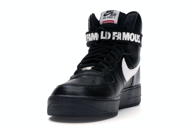 Nike Air Force 1 High Supreme World Famous Black