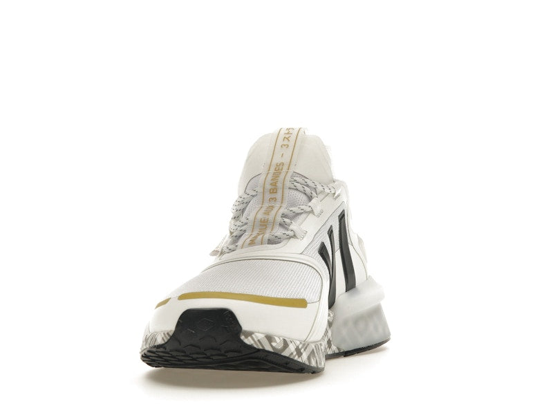 adidas NMD R1 V3 White Black Gold Tartan Trefoil