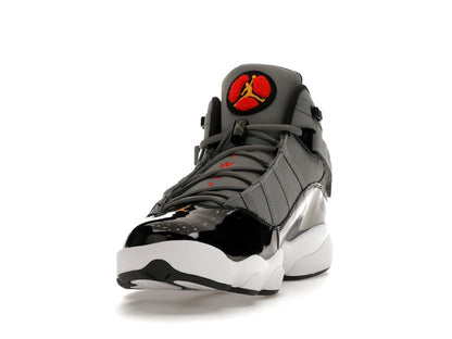 Jordan 6 Rings Smoke Grey Black Red Gold