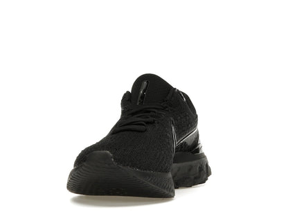 Nike React Infinity Run Flyknit 3 Triple Black (Women's)
