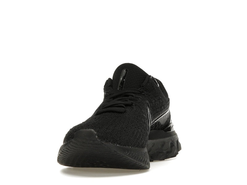 Nike React Infinity Run Flyknit 3 Triple Black (Women's)
