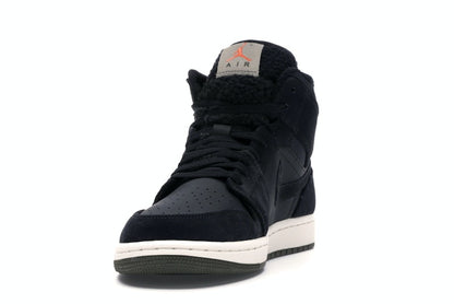 Jordan 1 Mid Black Olive Canvas
