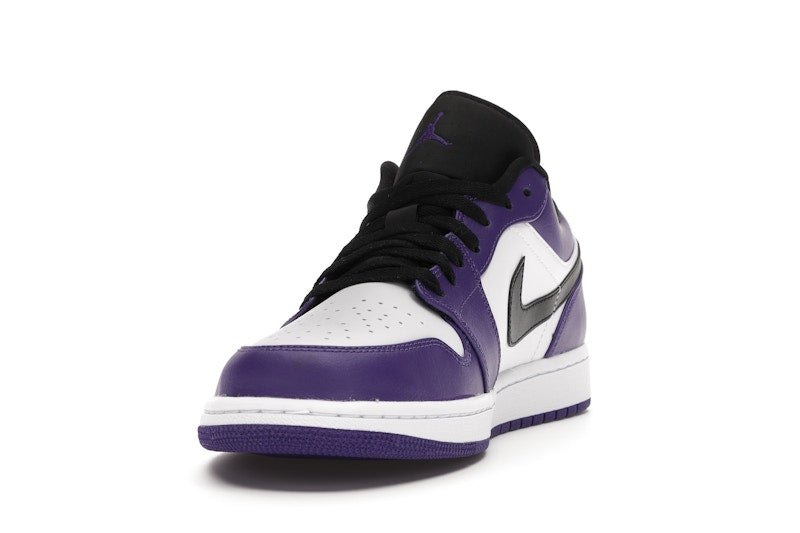 Jordan 1 Low Court Purple White