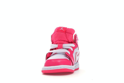Jordan 1 Mid Hyper Pink White (TD)