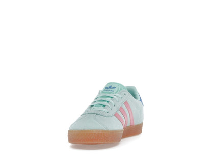 adidas Gazelle Clear Mint Bliss Pink Bright Blue (GS)